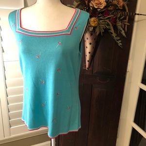 Quicker Factory QVC Sleeveless Tank Top